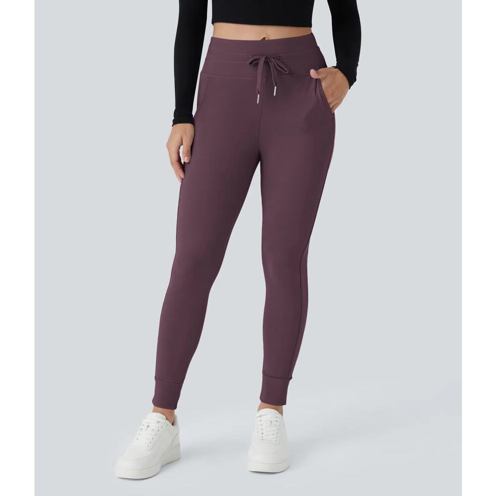 Halara Softlyzero HighWaisted Drawstring Full Len… - image 6